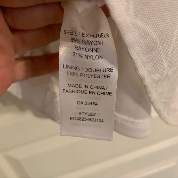 Rayon floral mid length flare skirt - Picture 5 of 9